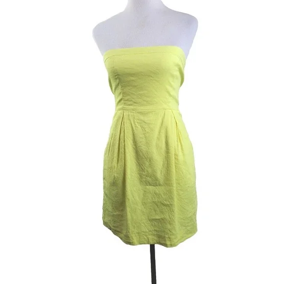 chinese dress ladies The Favorite Linen Dress in Yellow